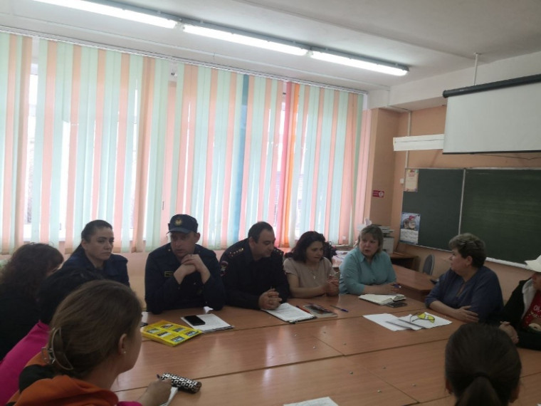 Заседание общешкольного родительского комитета.